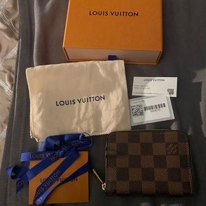 Louis Vuitton Zippy Coin Purse Damier Ebene